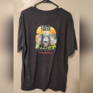 Tommy Bahama Gray Graphic Men's Shirt "Found These On Kegslist"